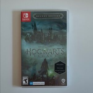 Warner Bros Red and Black Hogwarts Legacy Deluxe Edition Game